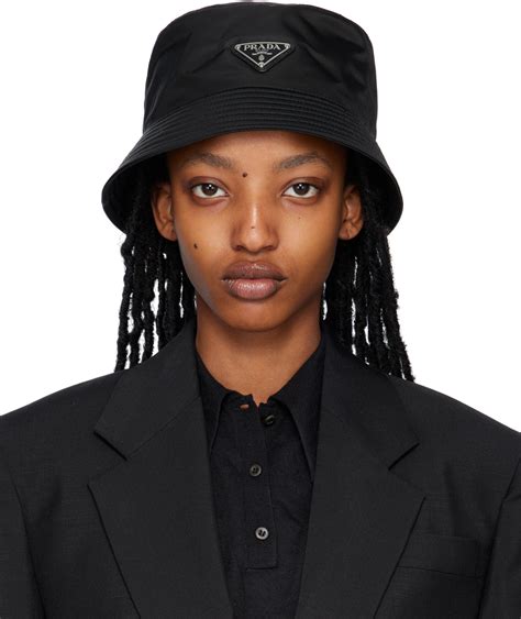 xl prada bucket hat|Prada bucket hat nylon.